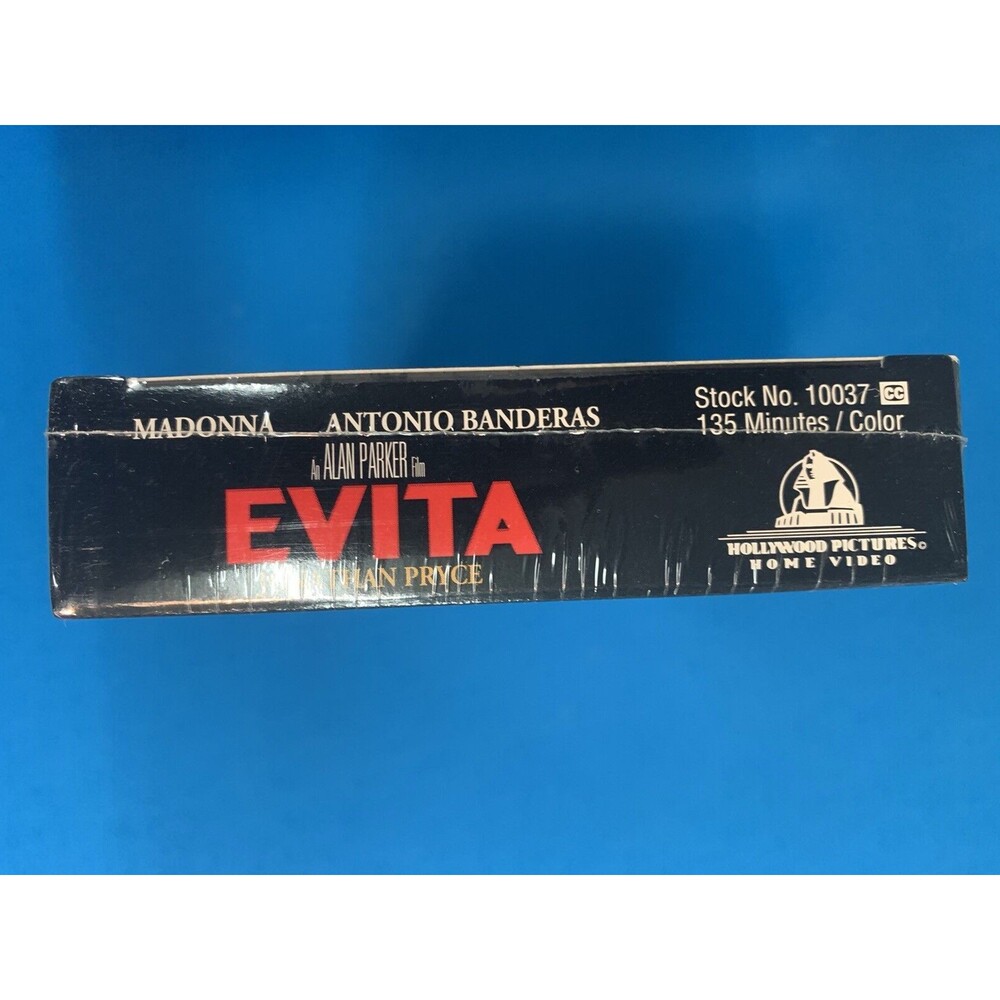 Evita VHS Movie Tape featuring Madonna, Antonio Banderas, Jonathan Pryce - Picture 12 of 12